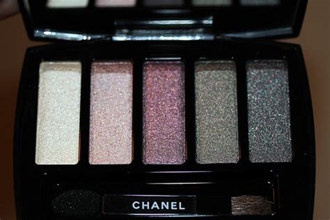 chanel glitter eye makeup|Chanel eyeshadow.